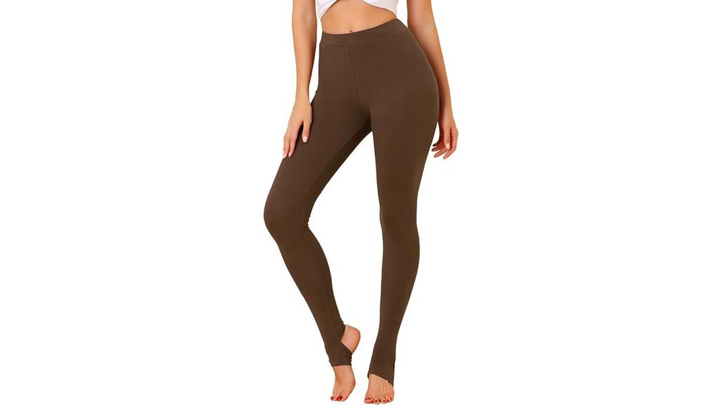 cotton leggings with elastic