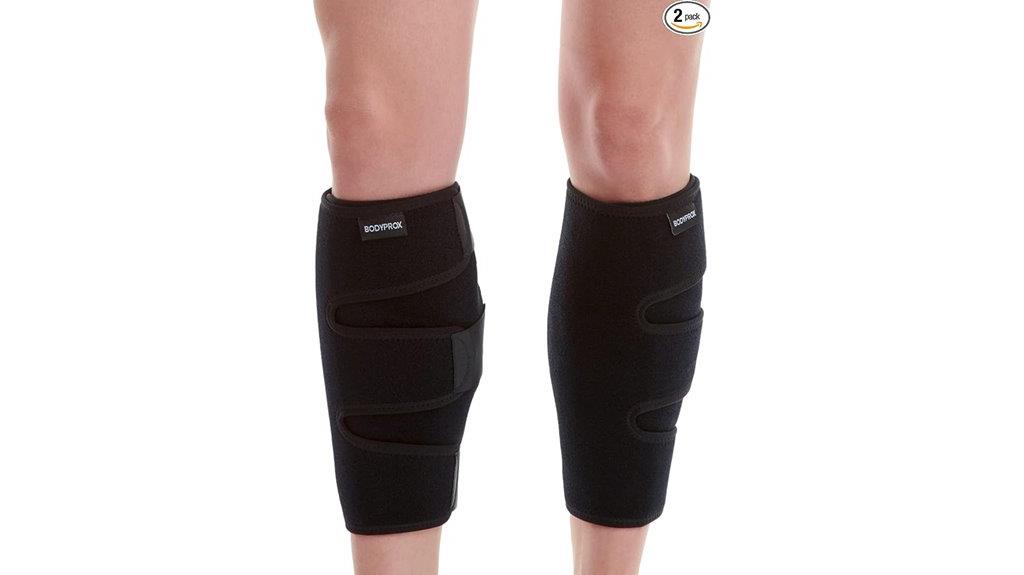 dual calf support brace