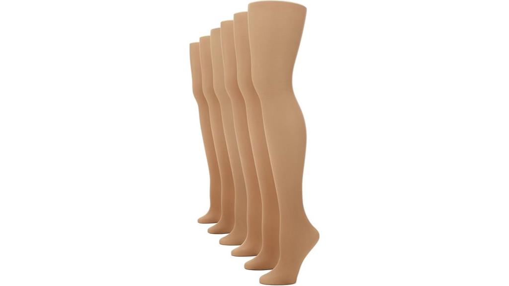 elegant sheer waist pantyhose