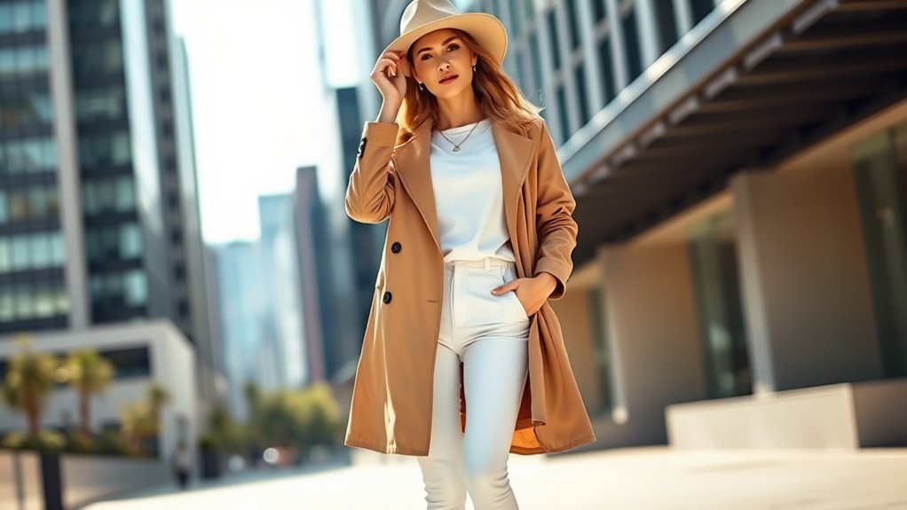 elevate white tights style
