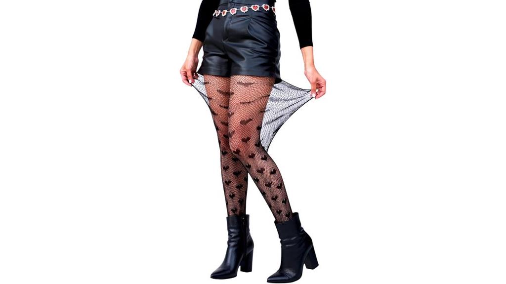 fishnet pattern tights