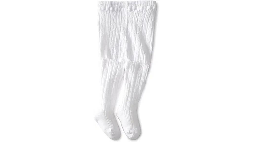 girls cable knit socks