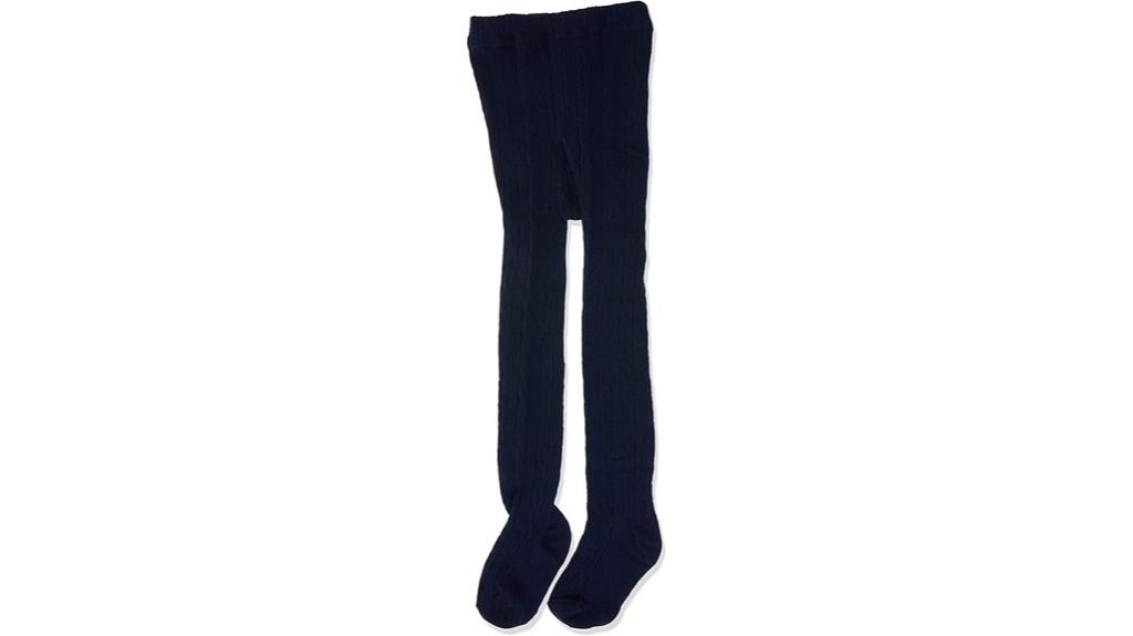 girls cable knit socks
