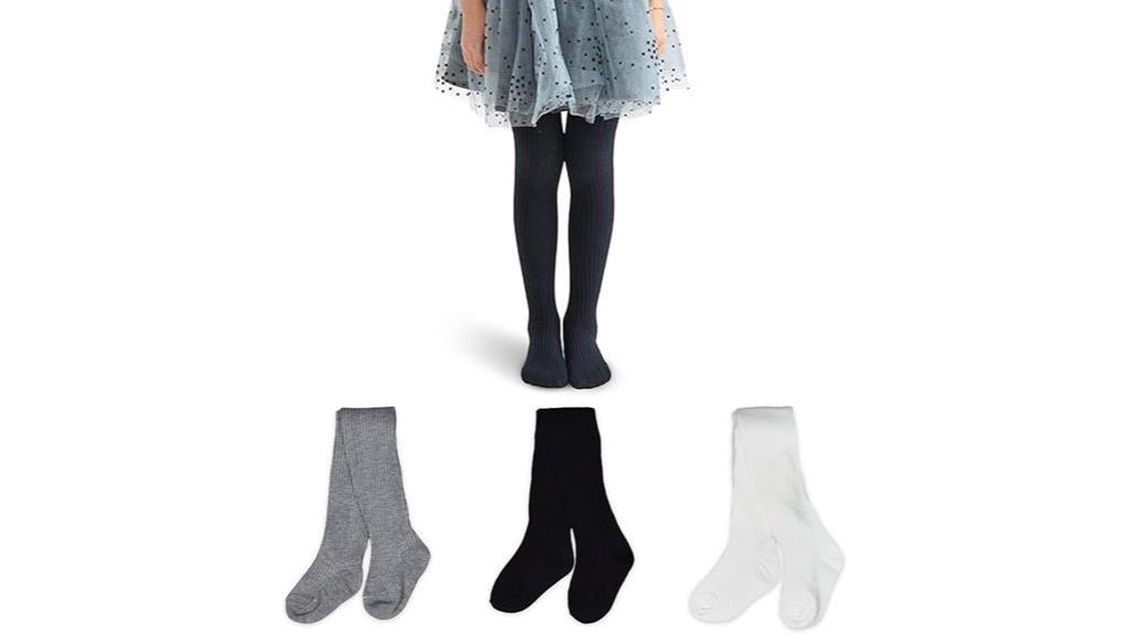 girls cable knit tights