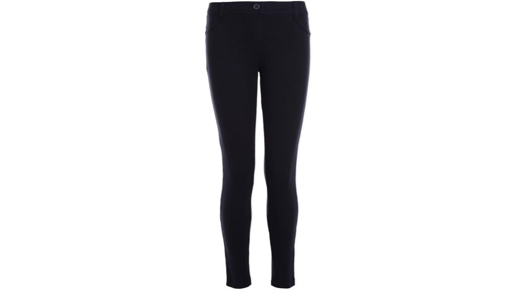 girls school uniform jeggings