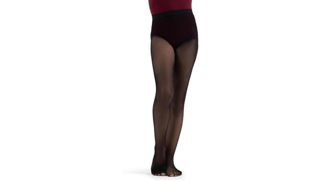 girls seamless fishnet tights