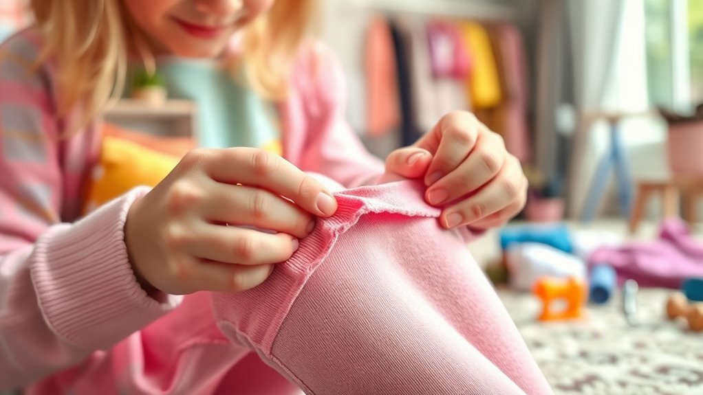 handle store wear carefully