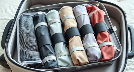hosiery packing for travel