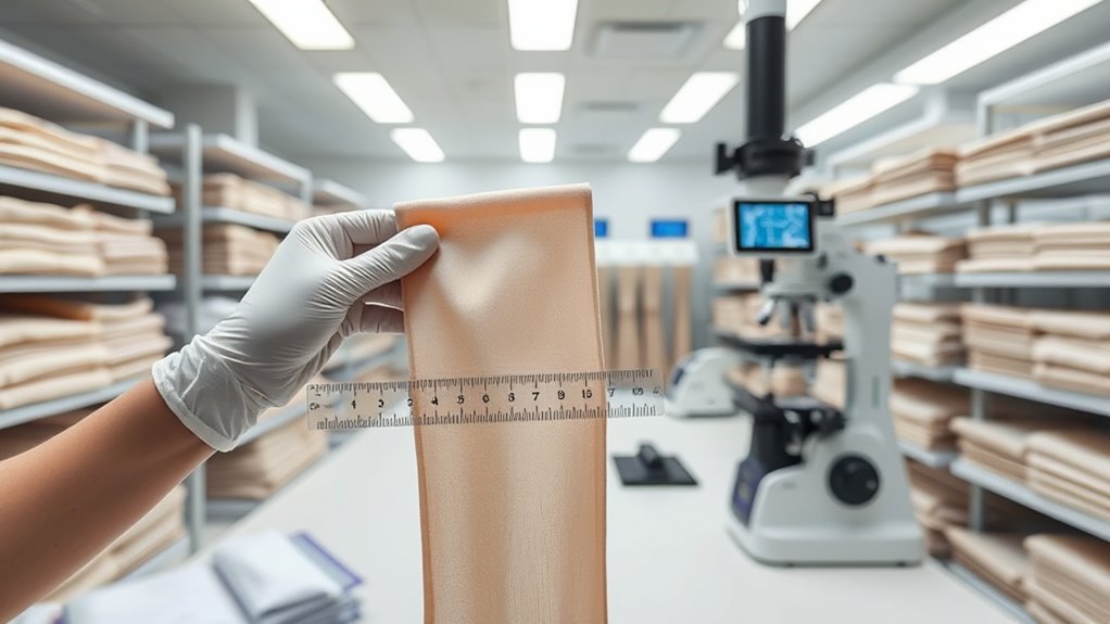 hosiery quality verification process