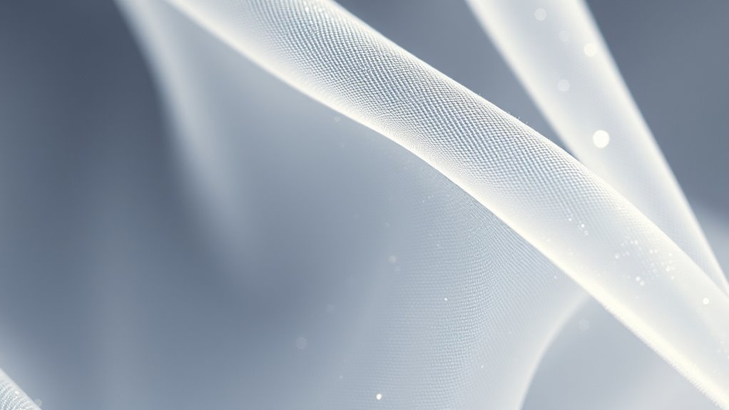 light scattering in nylon fabrics