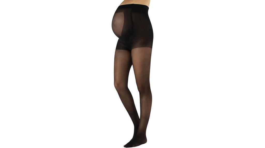maternity pantyhose with bellyband