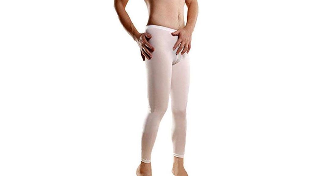 men s ice silk slim leggings