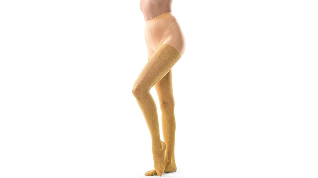metallic shimmer sparkle tights