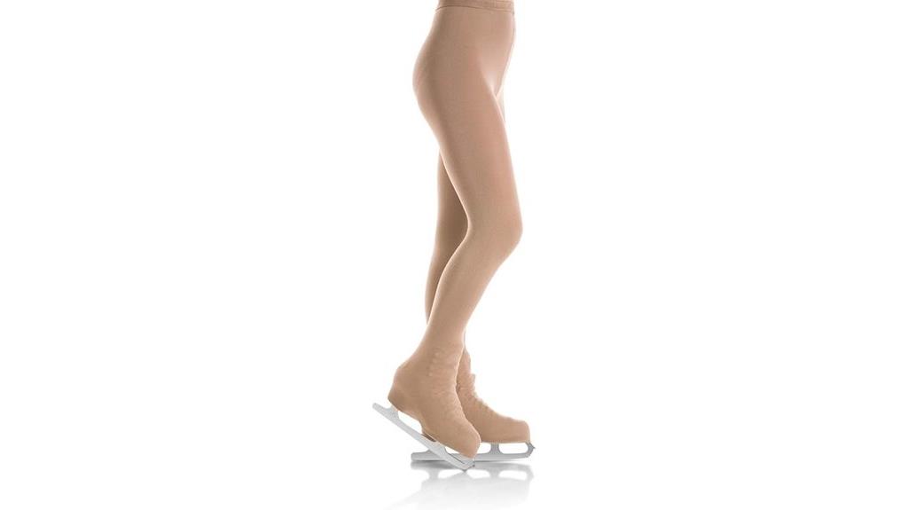 natural figure skating tights