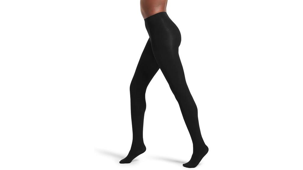 opaque control top tights