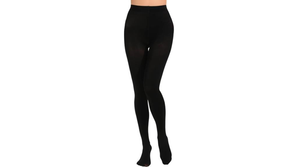 opaque high waist tights
