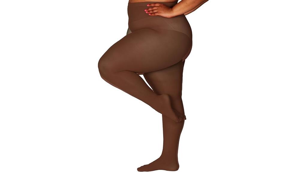 plus size control tights