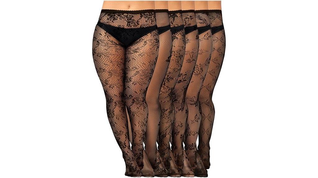 plus size fishnet stockings