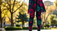 plus size stylish patterned tights