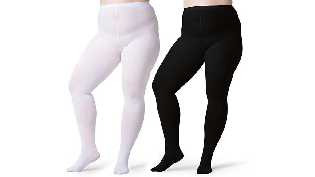 plus size tights