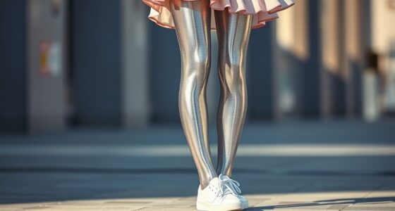 shiny daytime hosiery fashion