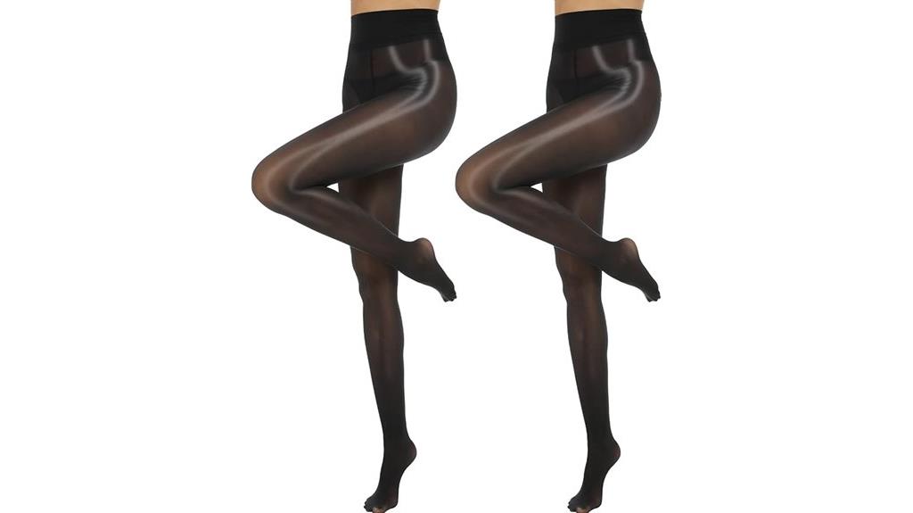 shiny sheer pantyhose pack