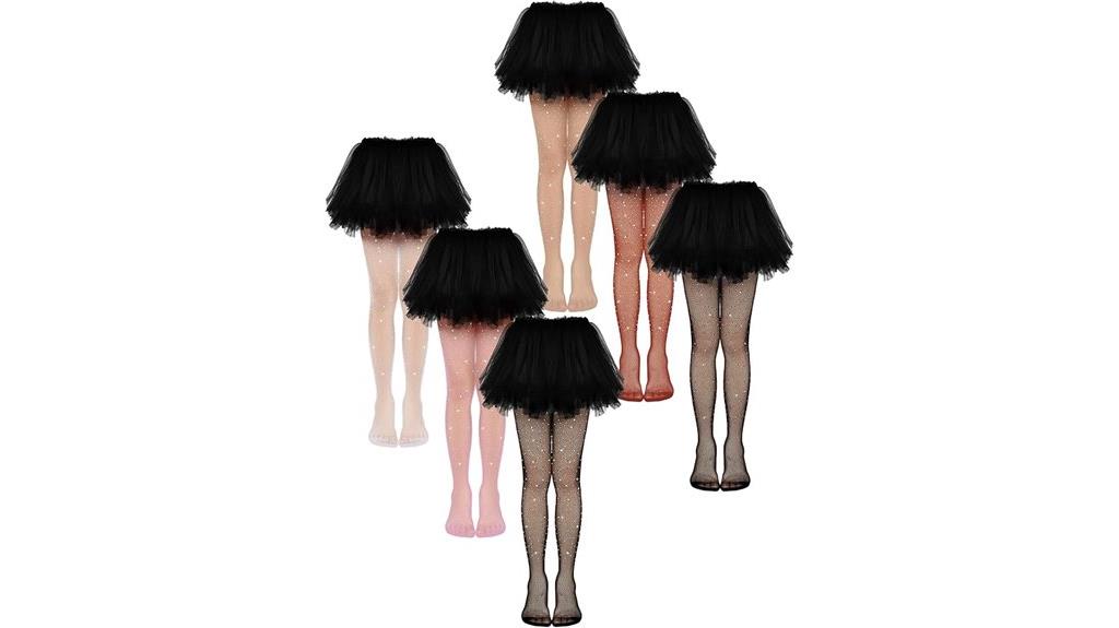 six pack girls tights
