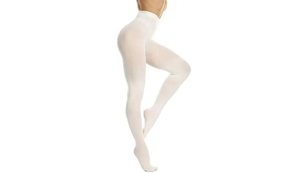 soft solid opaque tights