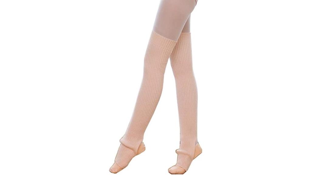 teen girls over knee warmers