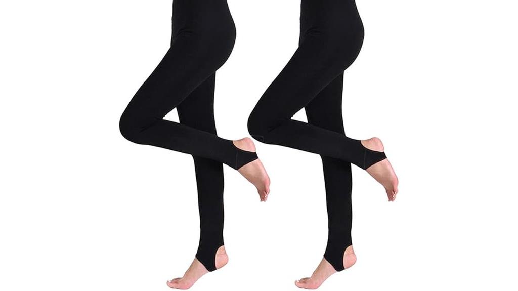 thermal fleece lined leggings