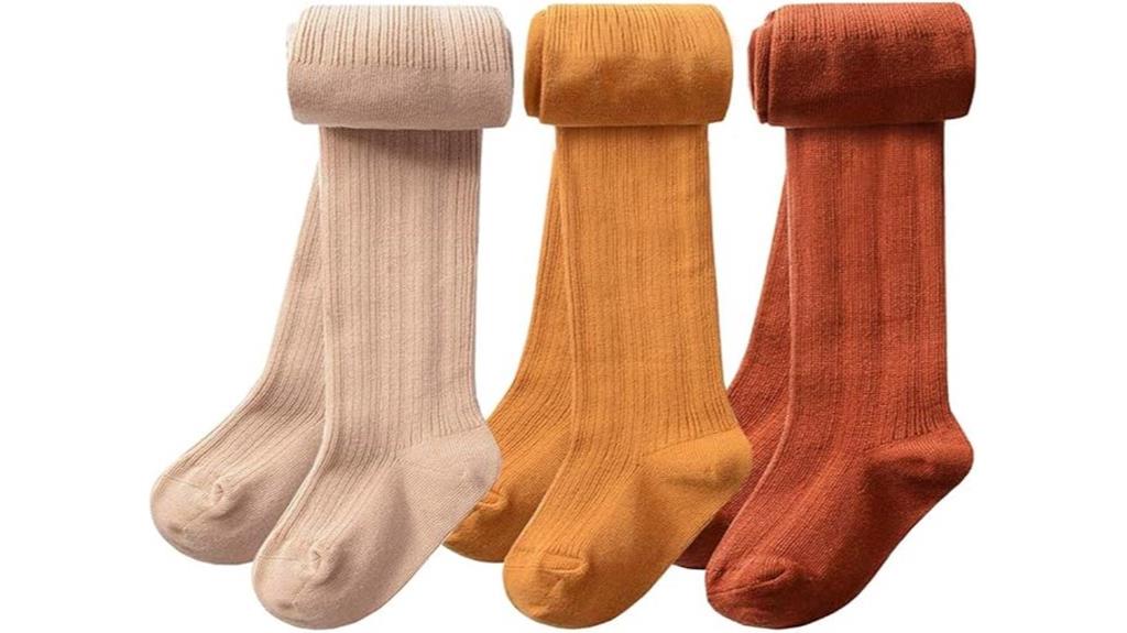 toddler girls cable knit tights