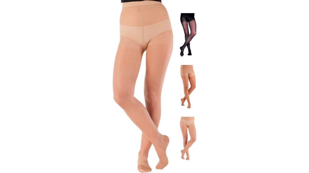 usa made sheer compression pantyhose