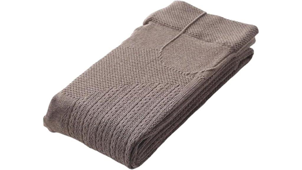 vertical stripe cable tights