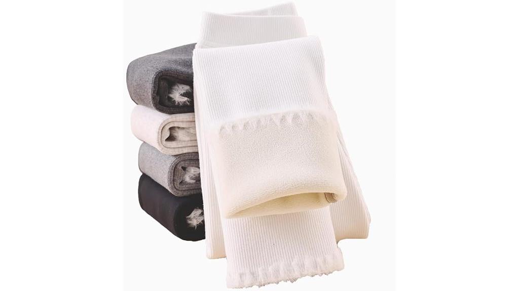 warm fleece lined leggings