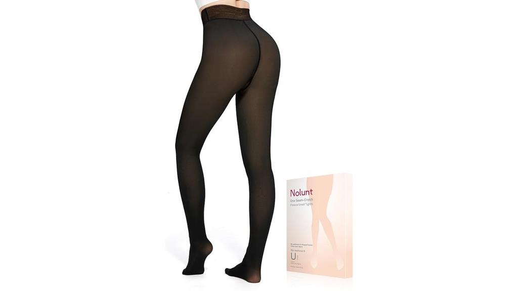 warm fleece lined tights