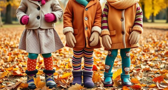 warm stylish fleece tights