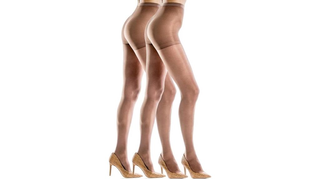 women s control top hosiery