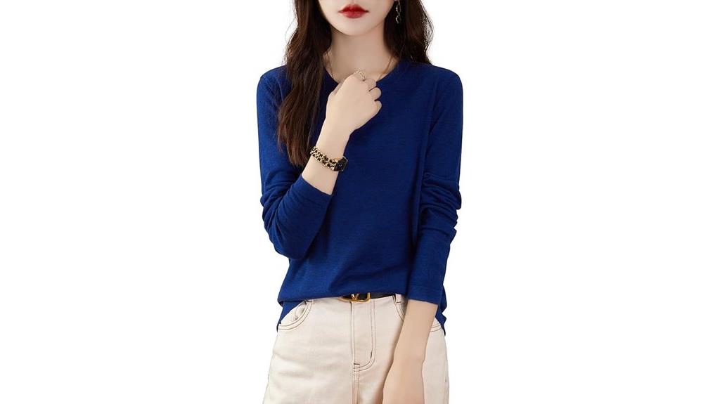 women s merino wool top