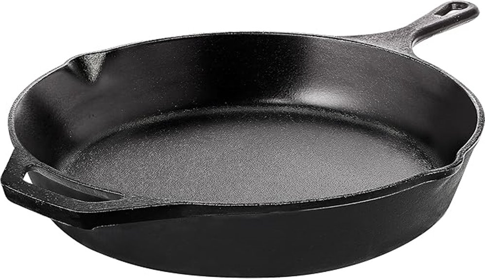 12 inch cast iron frying pan