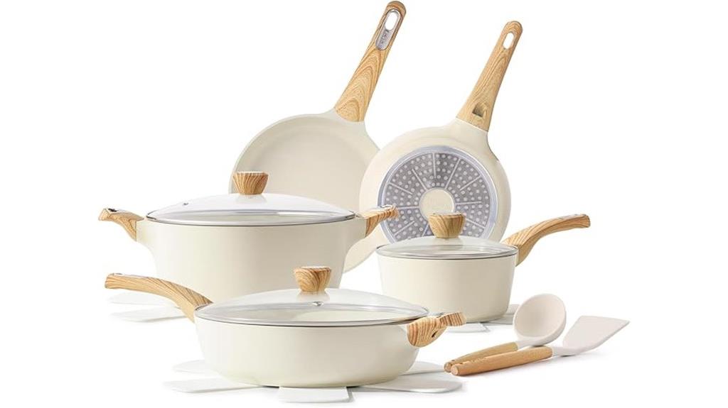 14 piece ceramic non stick