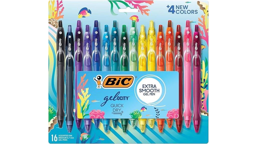 16 pack ocean gel pens