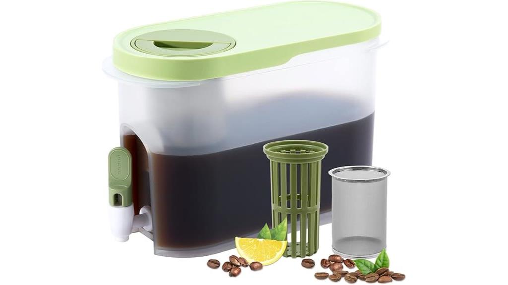 1 gallon cold brew coffee maker