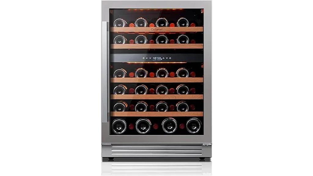 24 inch wine cooler fridge