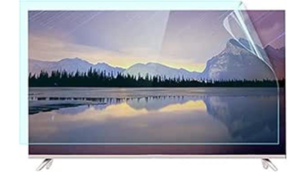 55 inch anti glare film