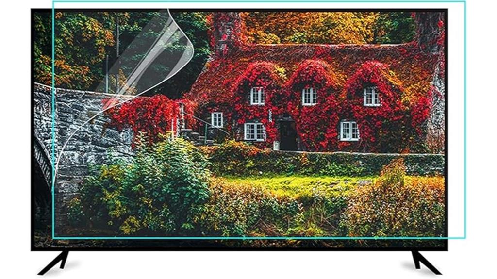 55 inch anti glare screen