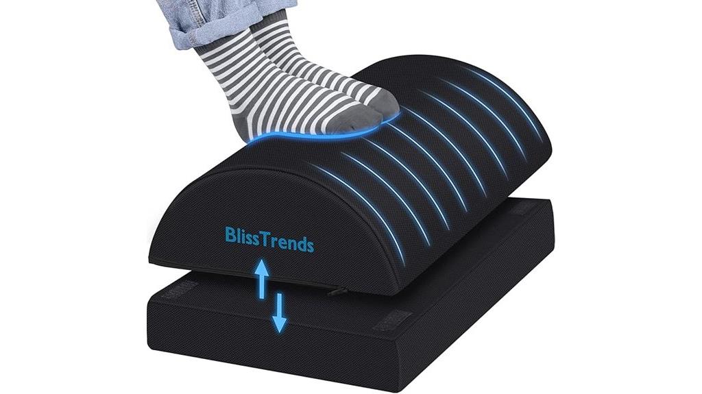 adjustable desk footrest comfort