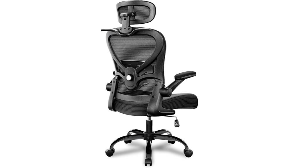adjustable lumbar mesh chair