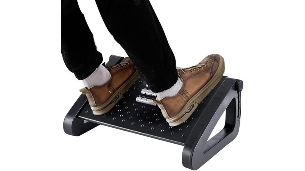 adjustable massage footrest
