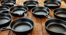 affordable durable cast iron skillets