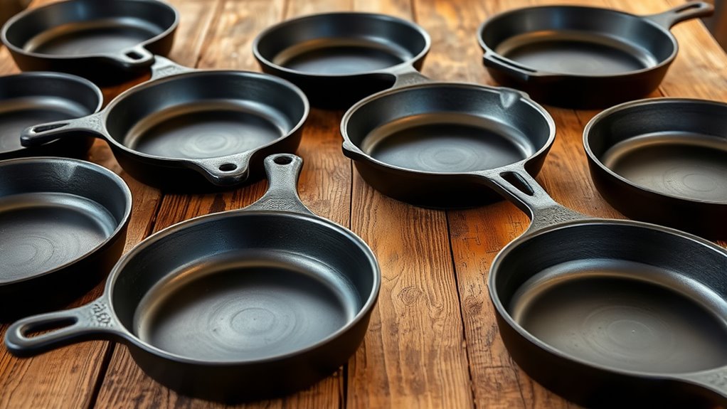 affordable durable cast iron skillets